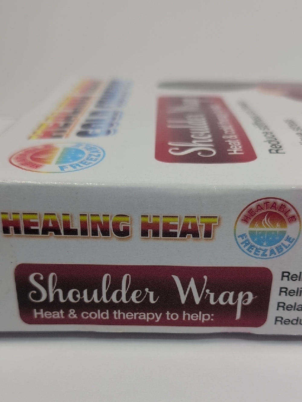 Healing Heat Cold Comfort Shoulder Wrap Freeze/Microwave NIB - Picture 8 of 12